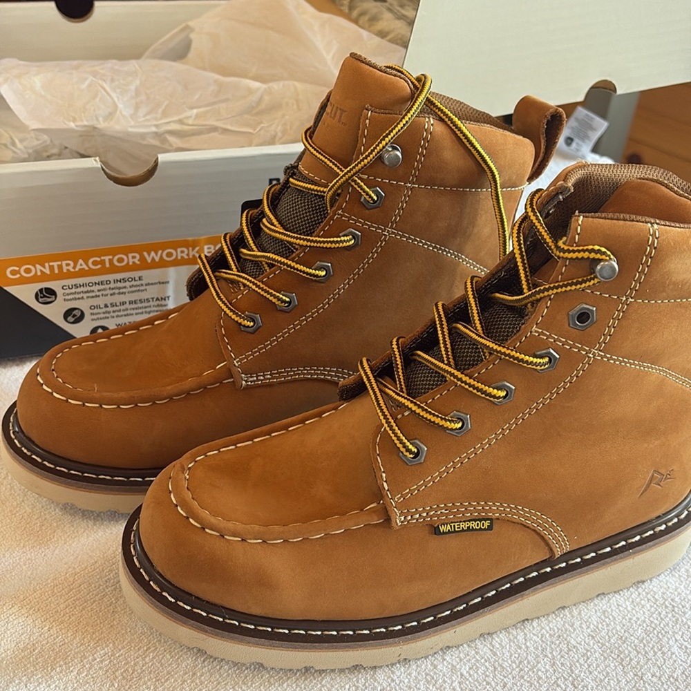 Ridgecut Women’s Tan Work Boots size 9 - Picture 4 of 4
